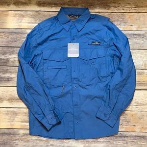 Eddie Bauer Long-sleeve Mens Fishing Shirt